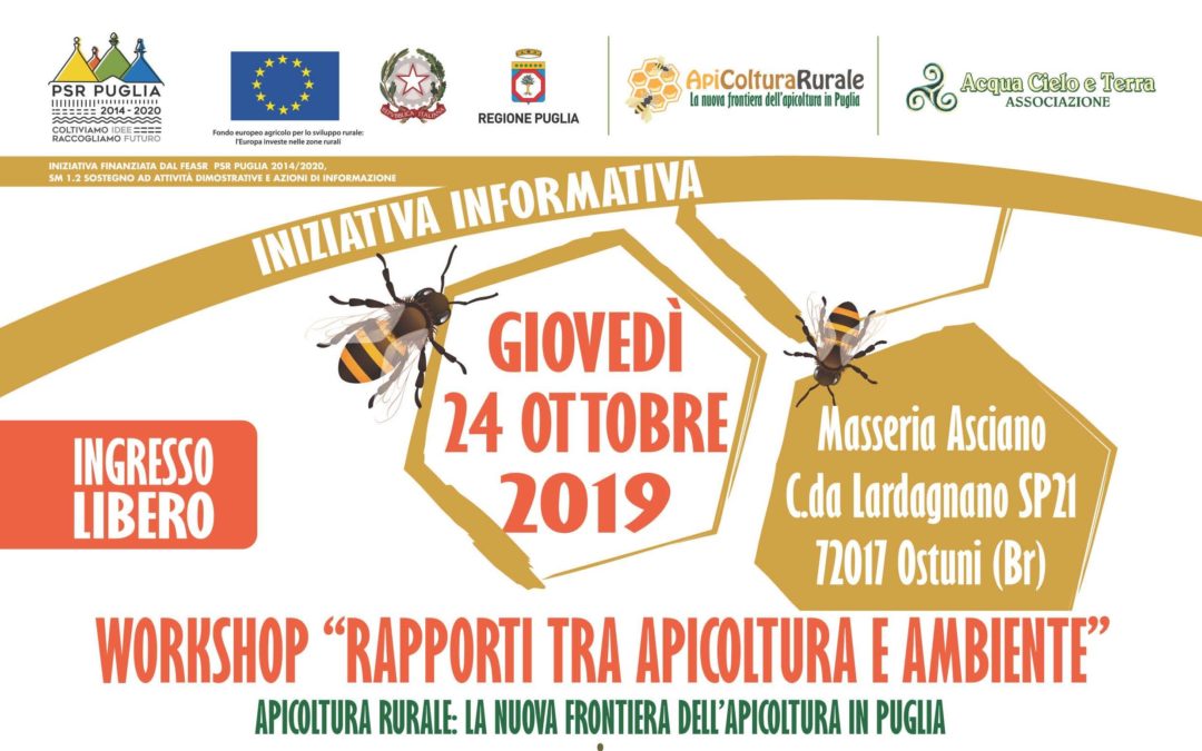Workshop “Rapporti tra Apicoltura e Ambiente”