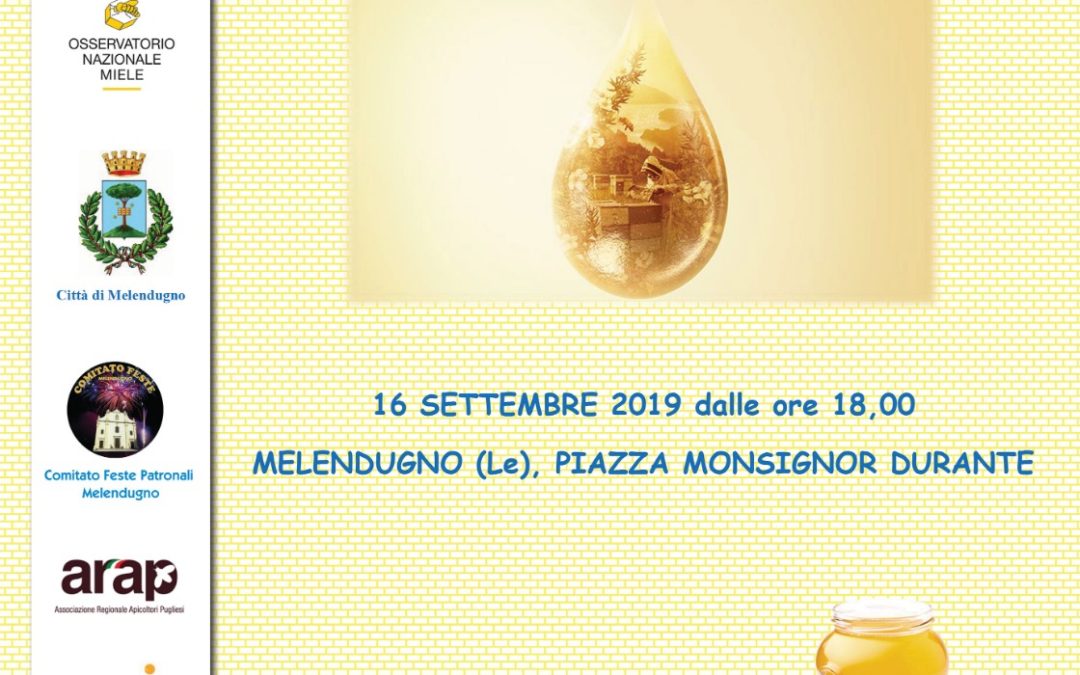 Premiazione “Grandi Mieli di Puglia” 2019