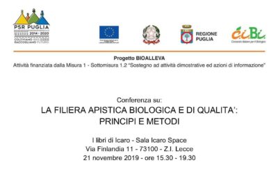 Conferenza sull’Apicoltura Biologica – Lecce