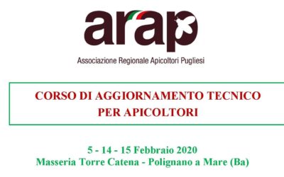 Corso di aggiornamento tecnico per apicoltori 2020