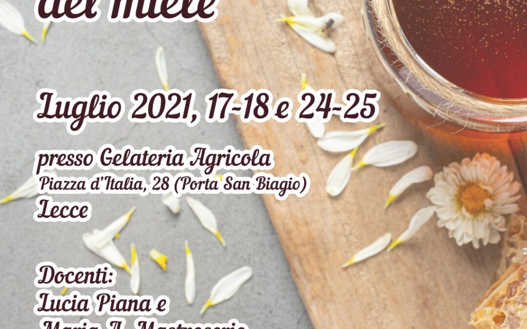Corso di introduzione all’analisi sensoriale del miele 2021