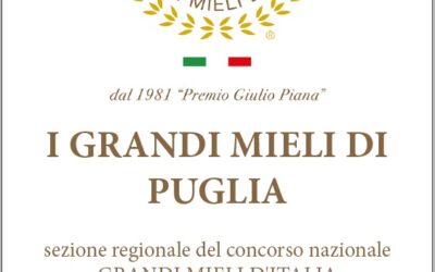 Premiazione concorso “I Grandi Mieli di Puglia 2021”
