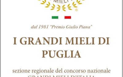 Premiazione concorso “I Grandi Mieli di Puglia 2023”